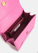 Sac de sortie en faux cuir rose Essentiel