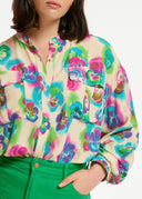 Chemise oversize à imprimé fleuri Essentiel