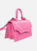 Sac de sortie en faux cuir rose Essentiel