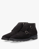 chaussure Van Bommel Floris Monk strap suede black