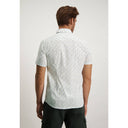 chemise State of Art en coton avec poche poitrine - jade/gris claire
