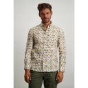 chemise State of Art Chemise stretch en coton biologique - brique/mousse