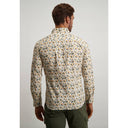 chemise State of Art Chemise stretch en coton biologique - brique/mousse