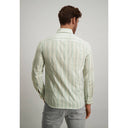 chemise State of Art Chemise à col boutonné en coton stretch - jade/limon