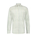 chemise State of Art Chemise à col boutonné en coton stretch - jade/limon