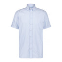 chemise State of Art rayé en coton biologique - bleu/blanc