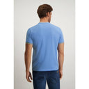 t-shirt State of Art col rond avec coton BCI - bleu uni
