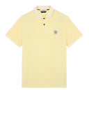 polo STONE ISLAND 22S67 PIGMENT DYE TREATMENT Jaune