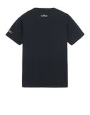 t-shirt STONE ISLAND 2NS83 'MARBLE ONE' Bleu Navy