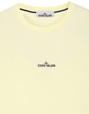 T-shirt STONE ISLAND 2NS85 'MARBLE THREE' Jaune