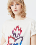 t-shirt Isabel Marant Etoile ZEWEL LOGO