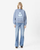 sweat Isabel Marant Etoile MOBY LOGO SWEATSHIRT