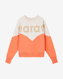 HOUSTON TWO TONE LOGO SWEATSHIRT Isabel Marant Etoile