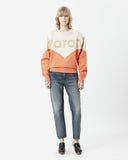 HOUSTON TWO TONE LOGO SWEATSHIRT Isabel Marant Etoile