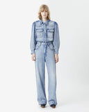 chemise Isabel Marant Etoile TAHISSE FLUID DENIM SHIRT