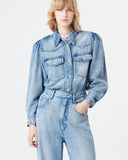 chemise Isabel Marant Etoile TAHISSE FLUID DENIM SHIRT