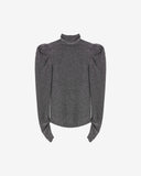 top Isabel Marant Etoile BAIOLA LUREX JERSEY