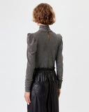 top Isabel Marant Etoile BAIOLA LUREX JERSEY