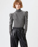 top Isabel Marant Etoile BAIOLA LUREX JERSEY