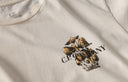 t-shirt C.P. Company 24/1 Jersey Fungus Graphic  CREAM WHITE