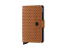 Miniwallet Perforated Cognac SECRID