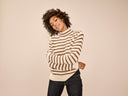 pull MOS MOSH Lin Stripe Knit