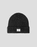 bonnet C.P. Company Extra Fine Merino Wool Logo Beanie