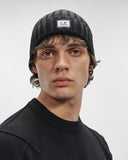 bonnet C.P. Company Extra Fine Merino Wool Logo Beanie