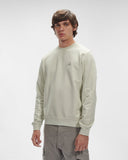 sweat C.P. Company Brushed & Emerized Diagonal Fleece Sweatshirt