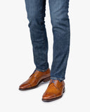 Chaussure à lacets Van Bommel Floris cuir de veau cognac