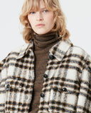 manteaux Marant Etoile LEIKO CHECKED COAT