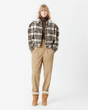 manteaux Marant Etoile LEIKO CHECKED COAT
