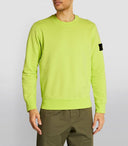 sweat Stone Island 64052 COTTON STRETCH FLEECE_GARMENT DYED