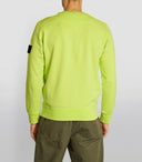 sweat Stone Island 64052 COTTON STRETCH FLEECE_GARMENT DYED