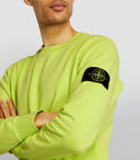 sweat Stone Island 64052 COTTON STRETCH FLEECE_GARMENT DYED