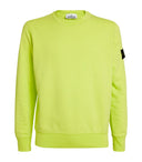 sweat Stone Island 64052 COTTON STRETCH FLEECE_GARMENT DYED