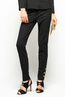 Pantalon pinko PANTALON MOULANT AVEC BOUTONS SUR LE BAS