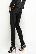 Pantalon pinko PANTALON MOULANT AVEC BOUTONS SUR LE BAS