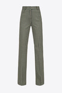 pantalon PINKO FLARED À MOTIF ET LOGO
