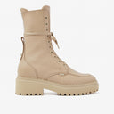 NUBIKK FAE AUBINE Bottes de motard marron glacé