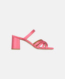 Sandale MOMONI SORRENTO EN SATIN CHANGEANT FUCHSIA 219,00 €