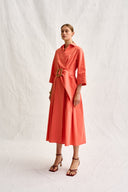 robe Natan Collection EN TOILE DE COTON-LIN STRETCH