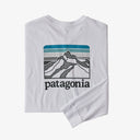 t-shirt Patagonia Longues manches Line Logo Ridge Responsibili-Tee