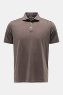 polo Fedeli Jersey polo shirt 'Zero' taupe