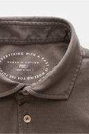 polo Fedeli Jersey polo shirt 'Zero' taupe