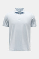polo Fedeli Jersey polo shirt 'Zero' pastel blue