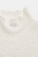 pull a trip in a bag JUMPER 'CHUNKY MOCK' WHITE