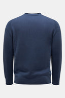 pull a trip in a bag CREW NECK JUMPER 'FOGGY CREW' NAVY