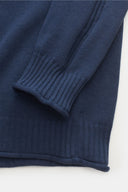 pull a trip in a bag CREW NECK JUMPER 'FOGGY CREW' NAVY