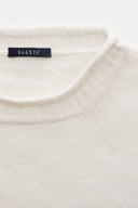 pull a trip in a bag JUMPER 'SHETLAND CREW' WHITE